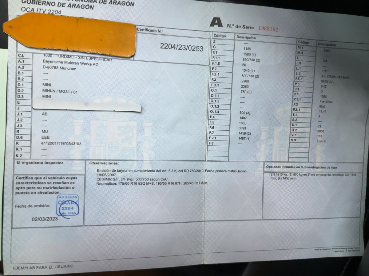 MINI Cooper d'occasion