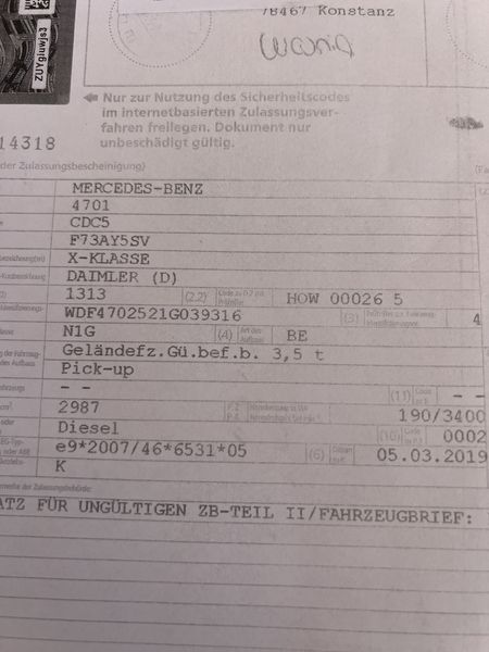 Mercedes-Benz X-Klasse X 350 d 4Matic Doppelkabine Edition Progressive — zdjęcie 15