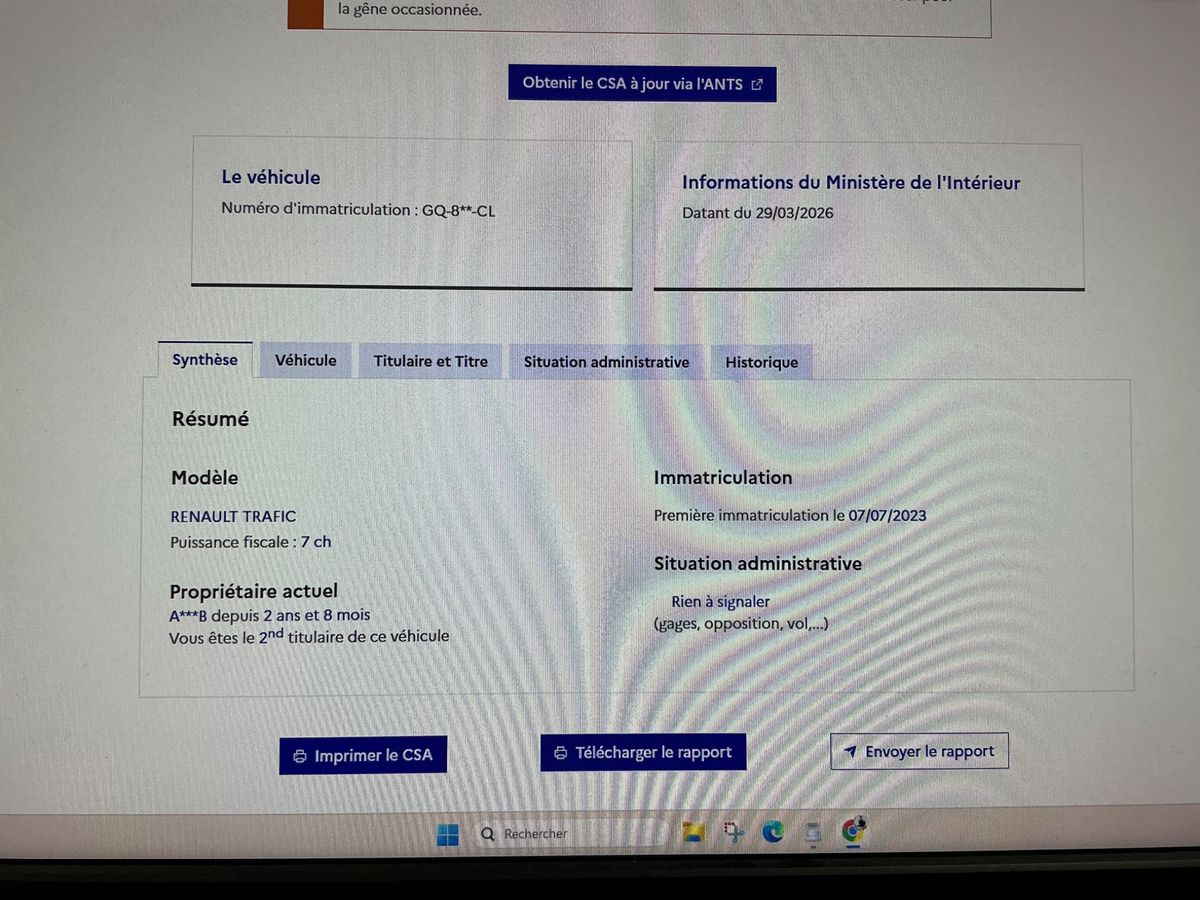 Renault Trafic d'occasion