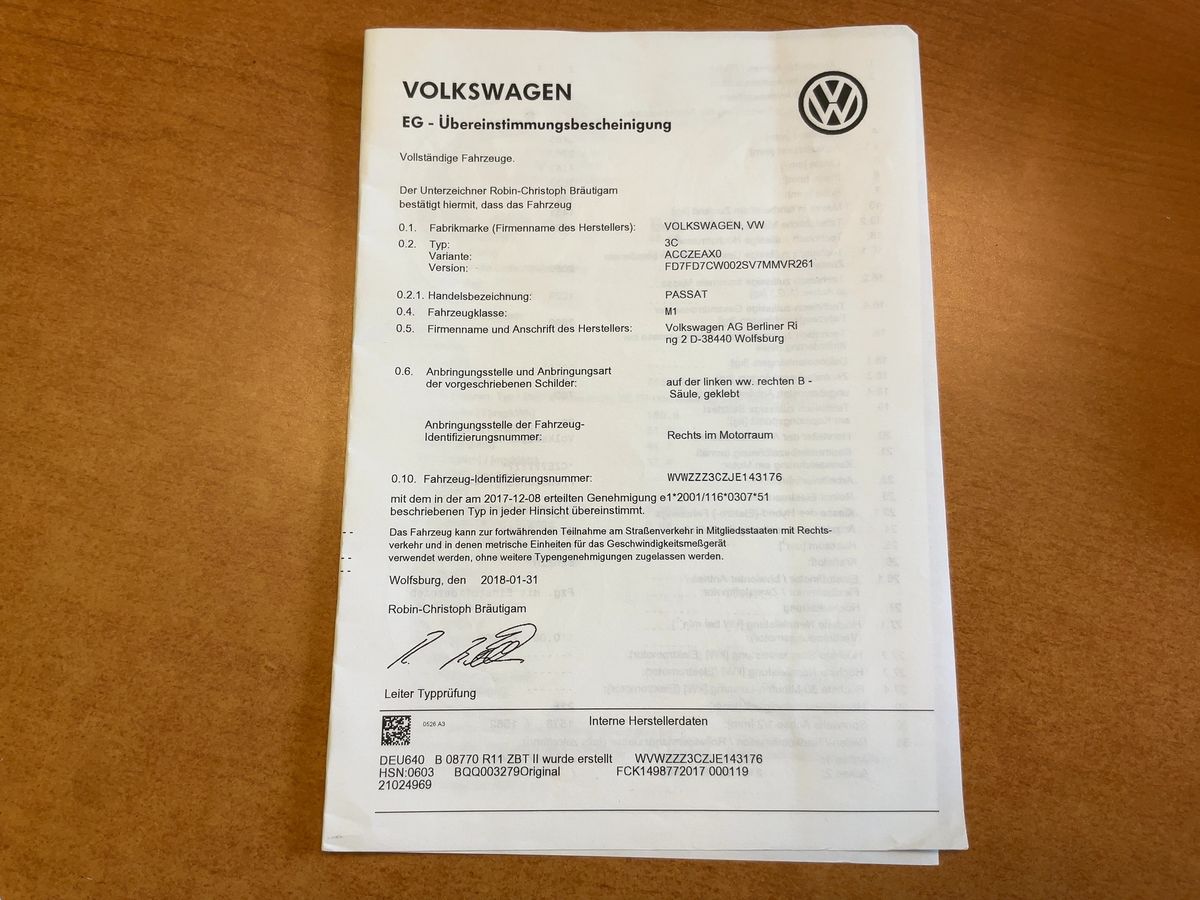 Volkswagen Passat d'occasion
