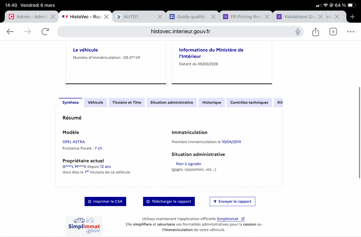 Opel Astra d'occasion