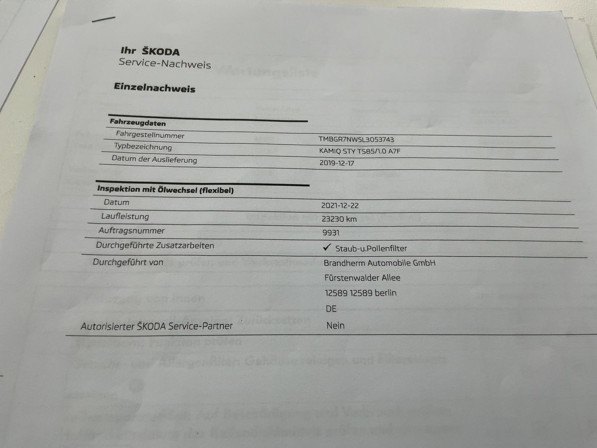 Skoda Kamiq 2019 — photo 29
