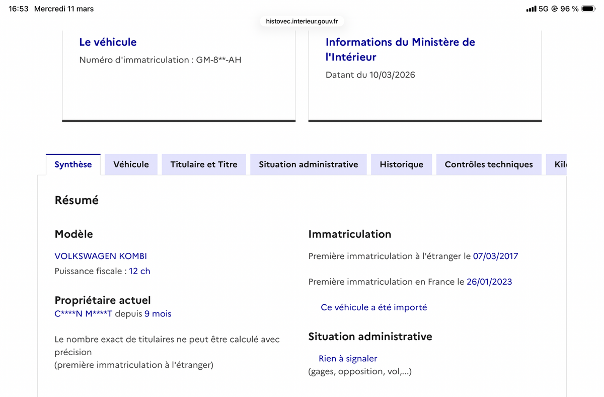 Volkswagen T6 d'occasion