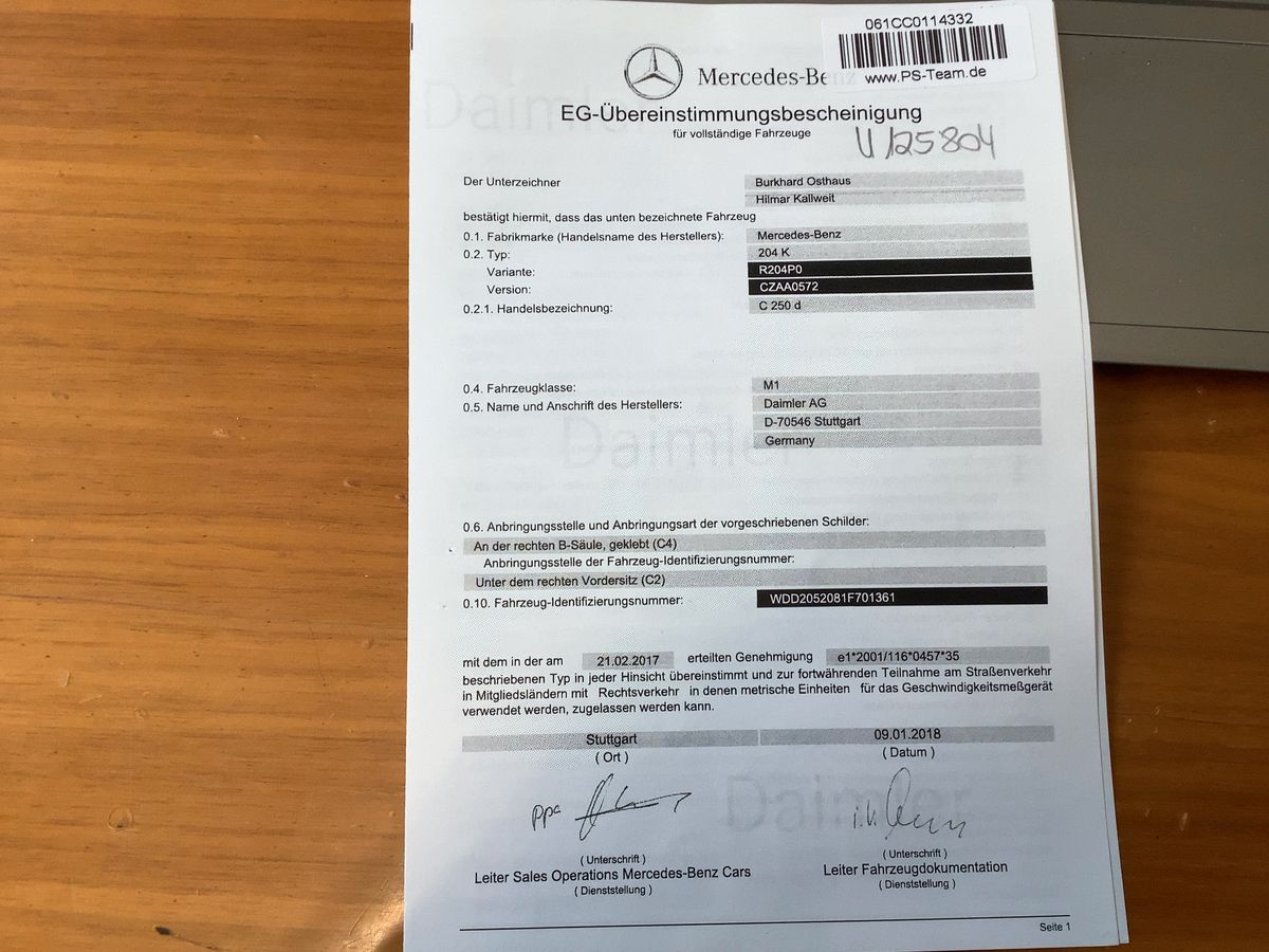 Mercedes-Benz C-Klasse d'occasion