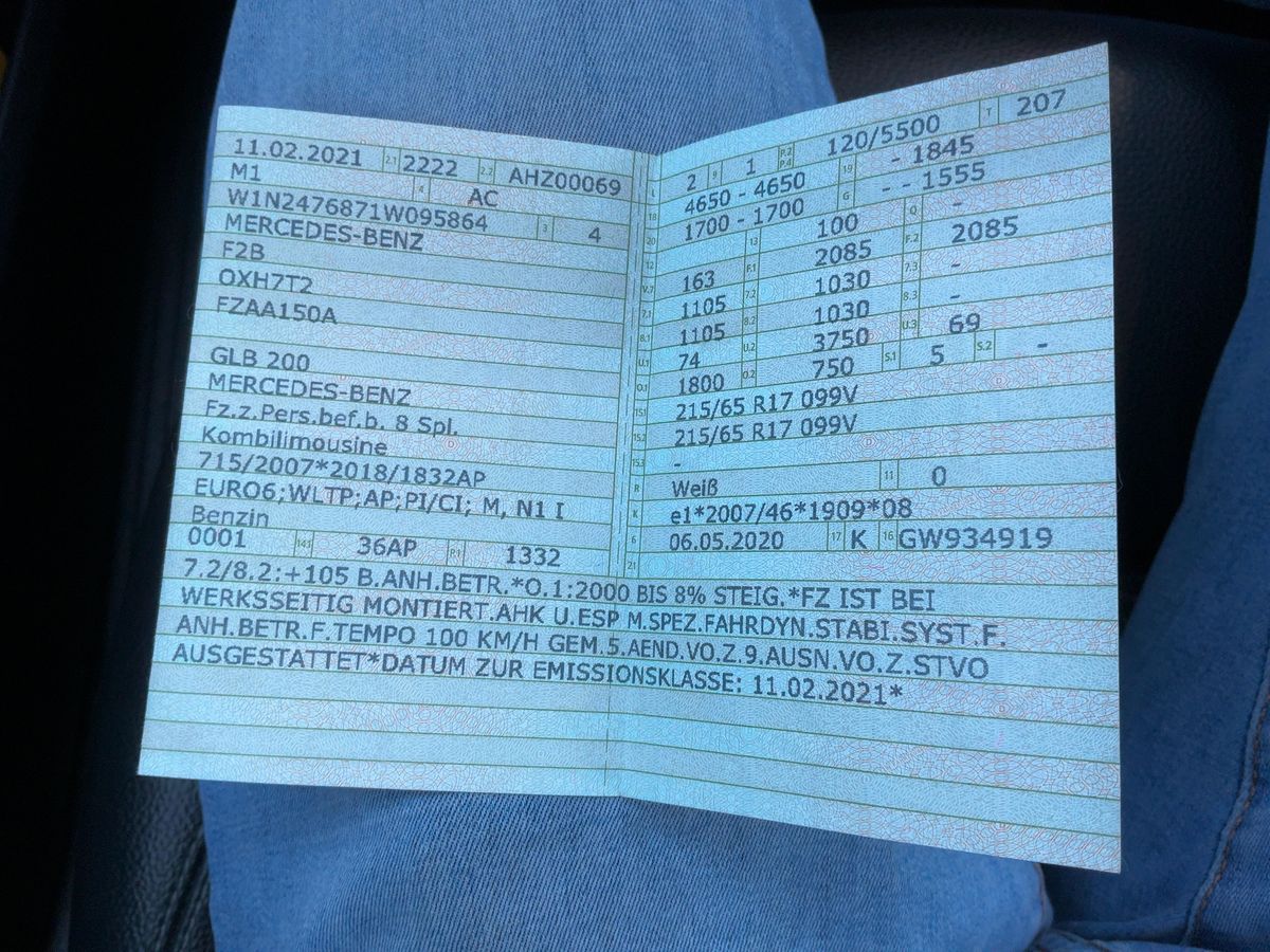 Mercedes-Benz GLB-Klasse d'occasion