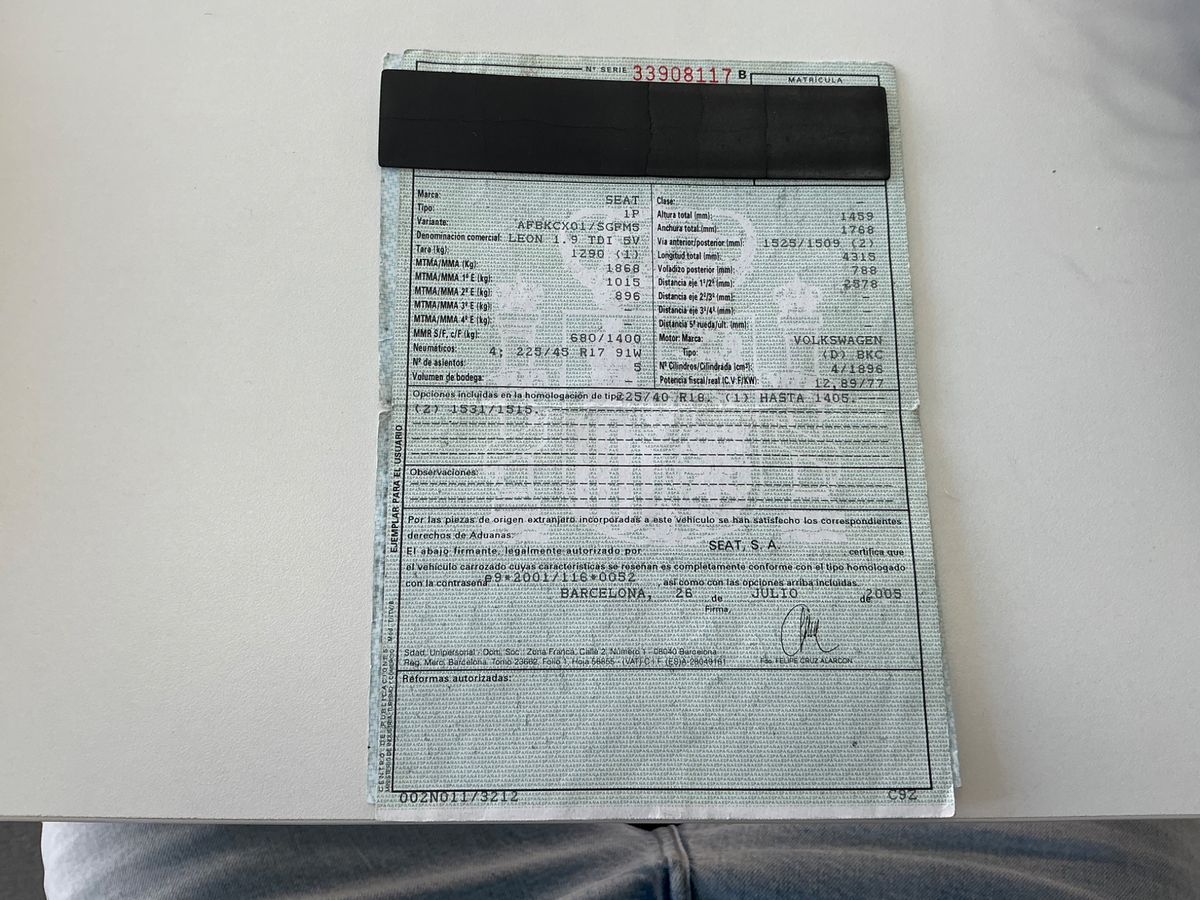 Seat Leon 1.9 TDI Reference