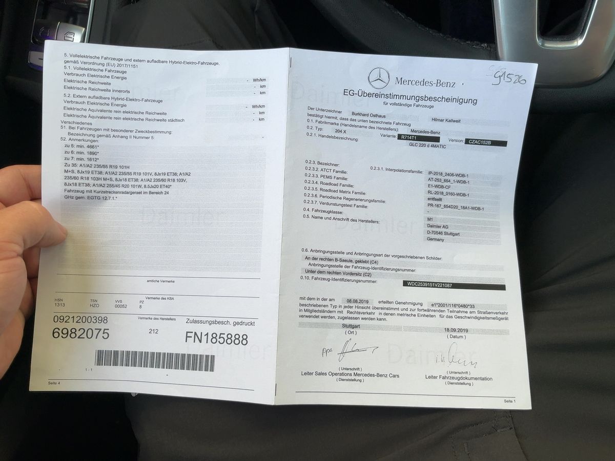 Mercedes-Benz GLC-Klasse d'occasion