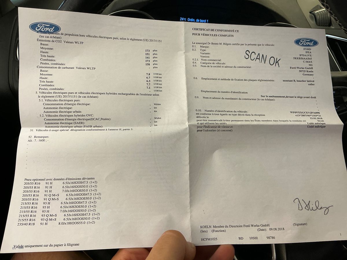 Ford C-Max d'occasion