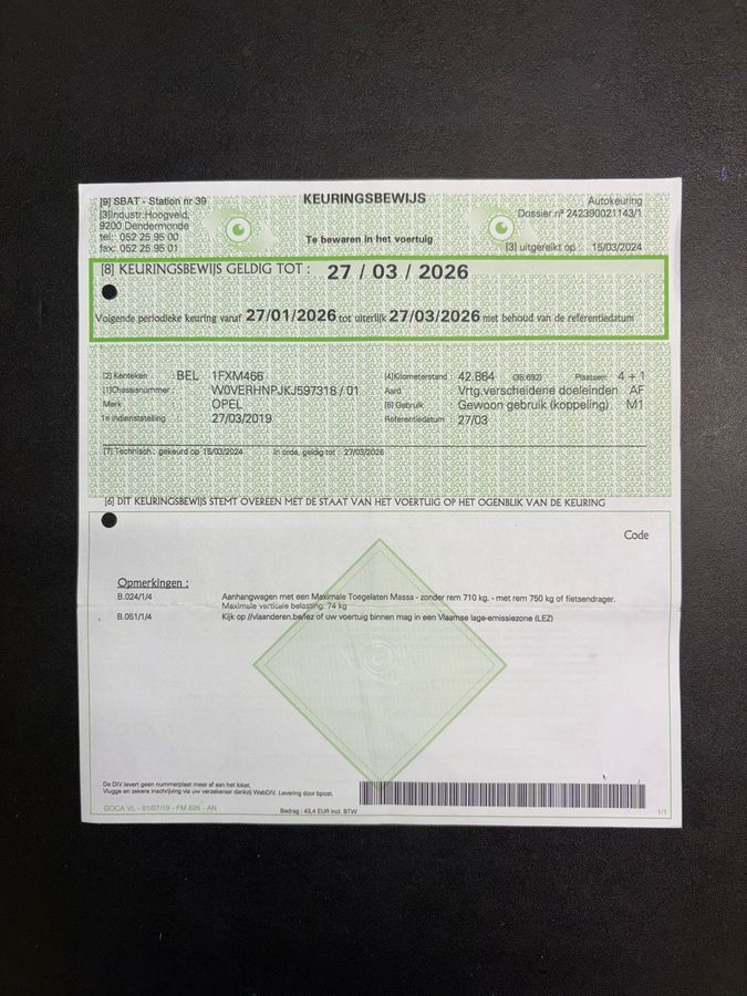 Opel Combo d'occasion