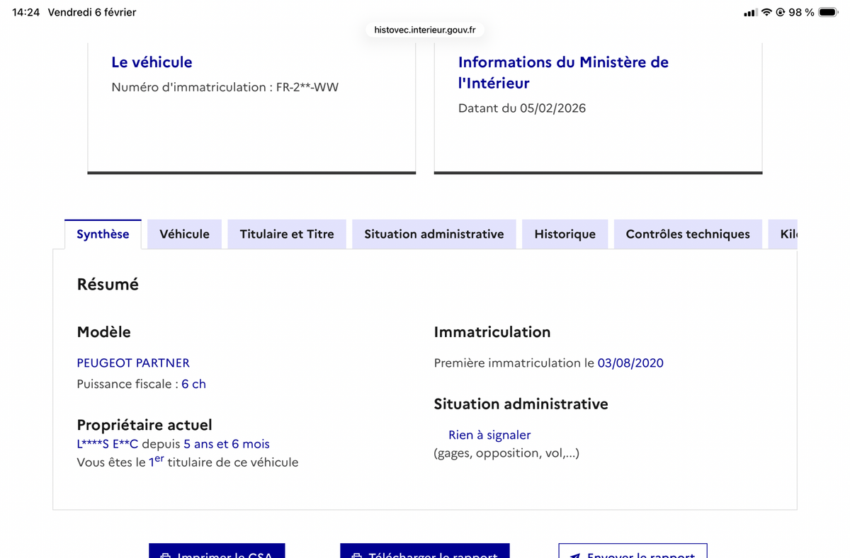 Peugeot Partner d'occasion