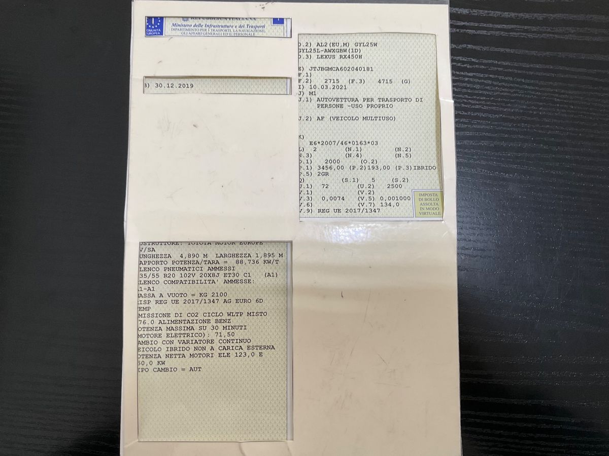 Lexus RX-Serie d'occasion