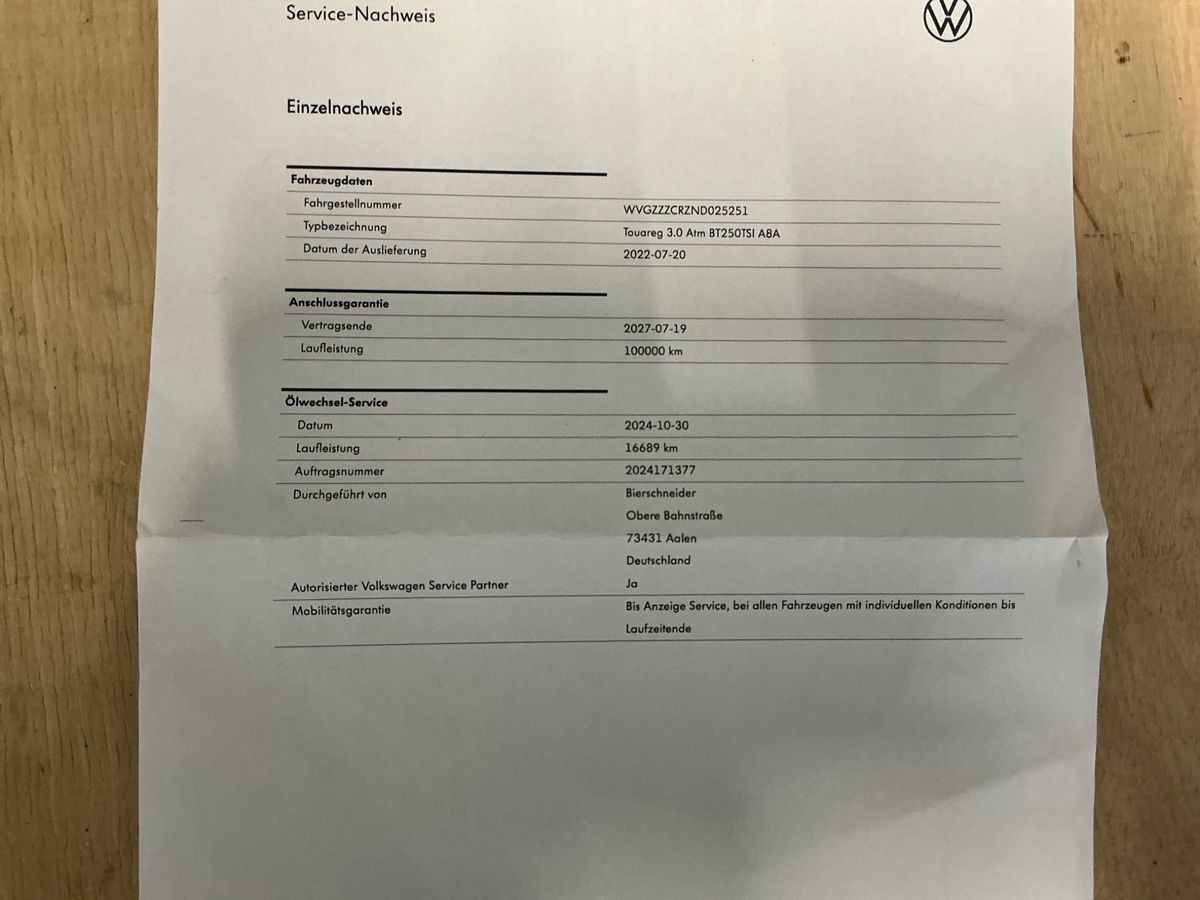 Volkswagen Touareg 2022 — photo 30