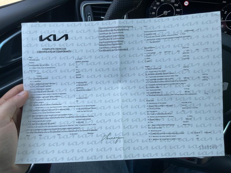 Kia pro_cee'd 1.5 TGDI GT Line — zdjęcie 16