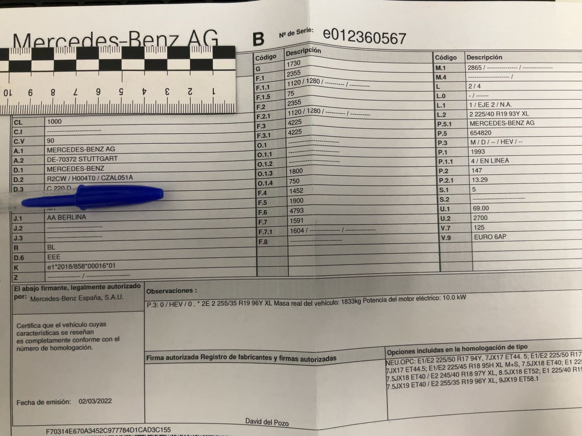 Mercedes-Benz C-Klasse d'occasion