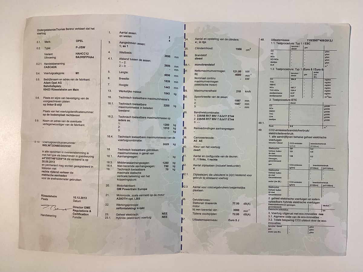 Opel Cascada d'occasion