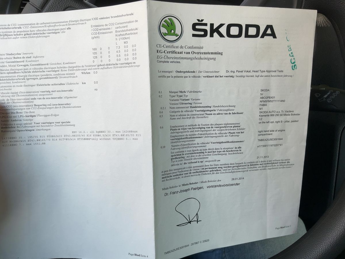 Skoda Fabia d'occasion