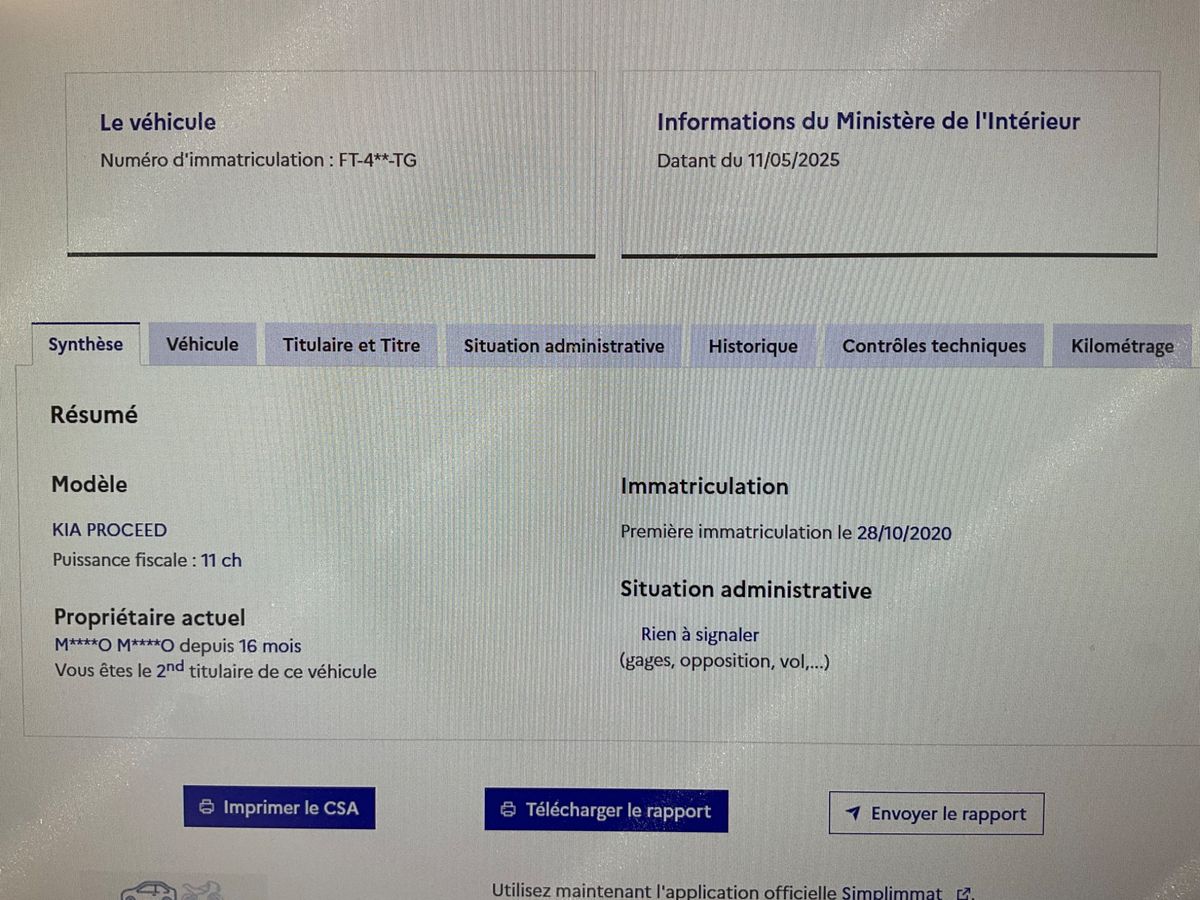 Kia pro_cee'd d'occasion