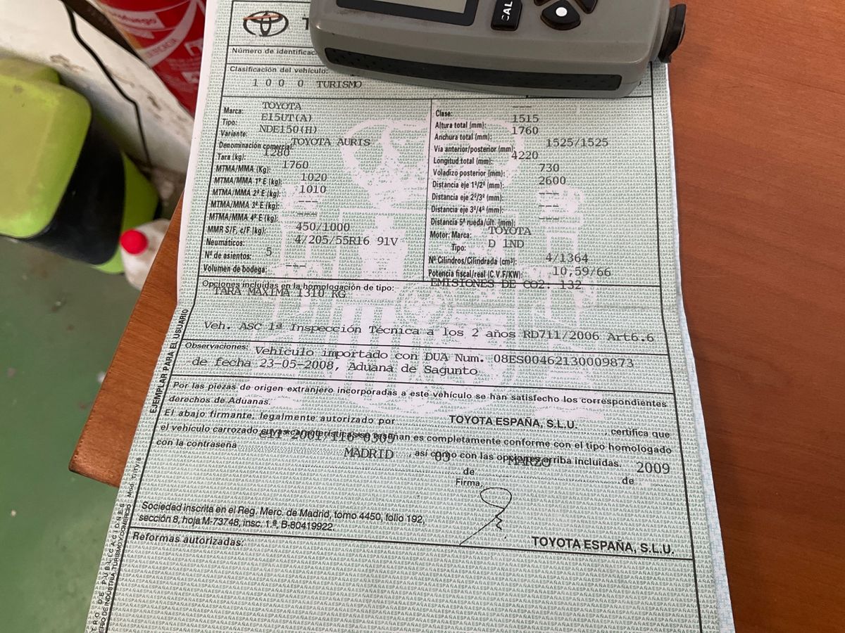 Toyota Auris 1.4 Turbodiesel Active