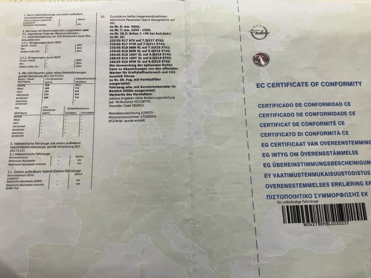 Opel Insignia d'occasion