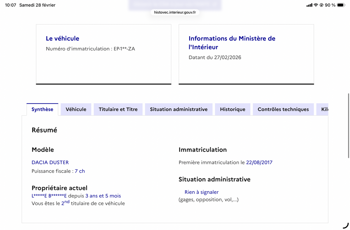 Dacia Duster d'occasion