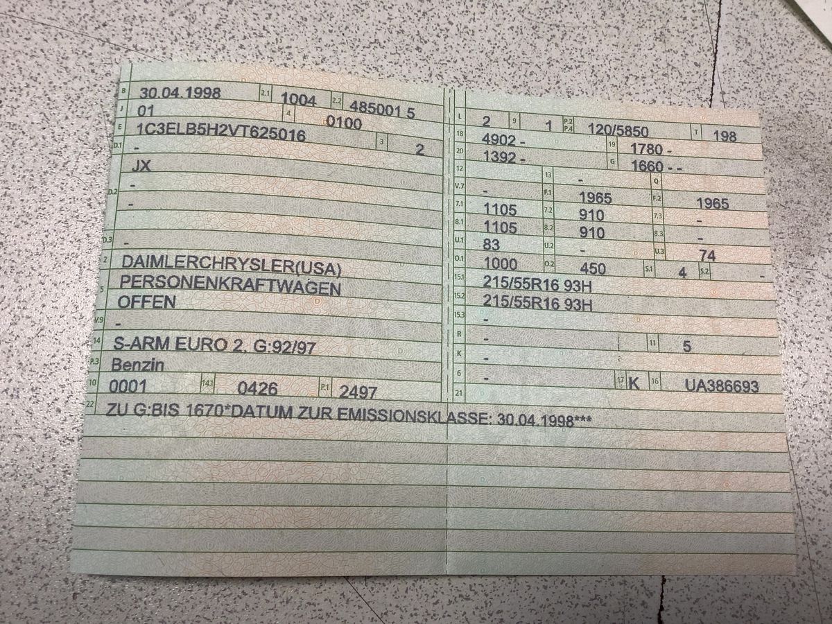 Chrysler Stratus d'occasion