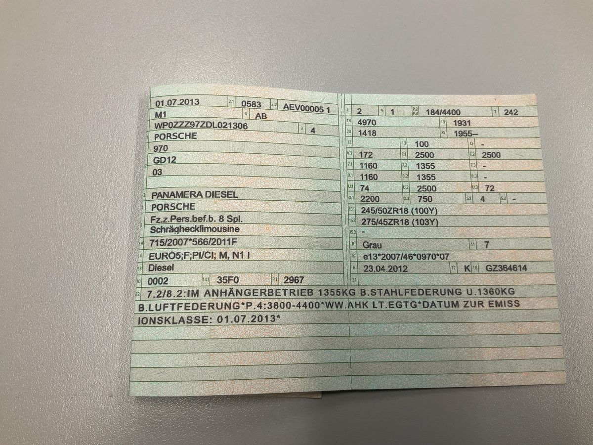 Porsche Panamera Diesel Platinum Edition