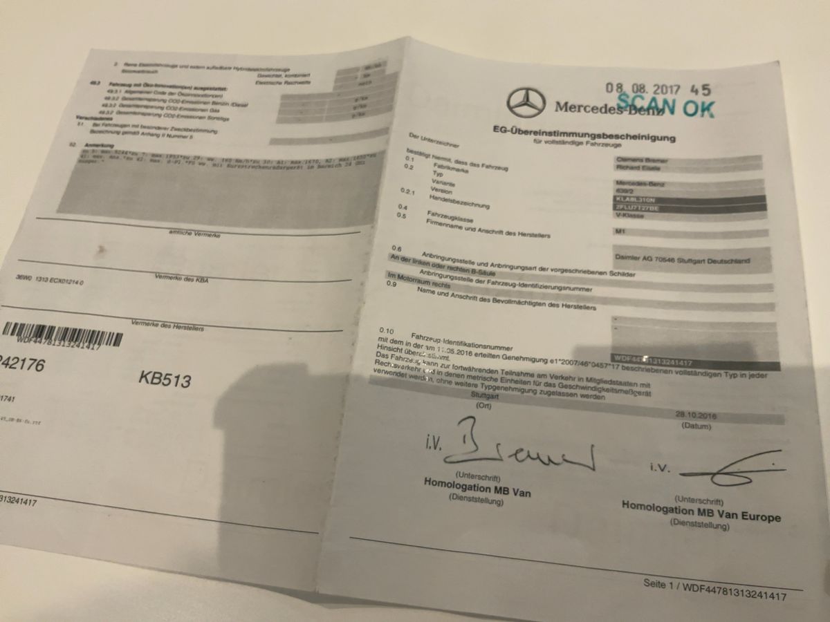 Mercedes-Benz V-Klasse d'occasion