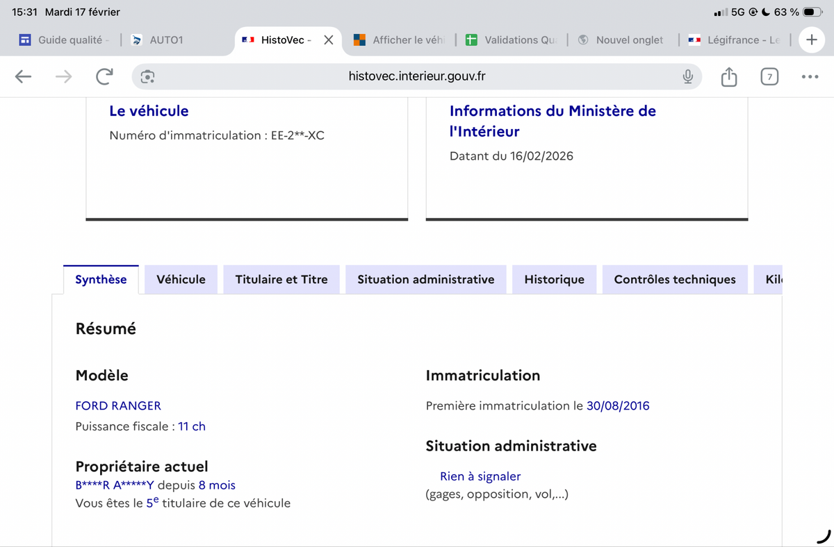 Ford Ranger d'occasion