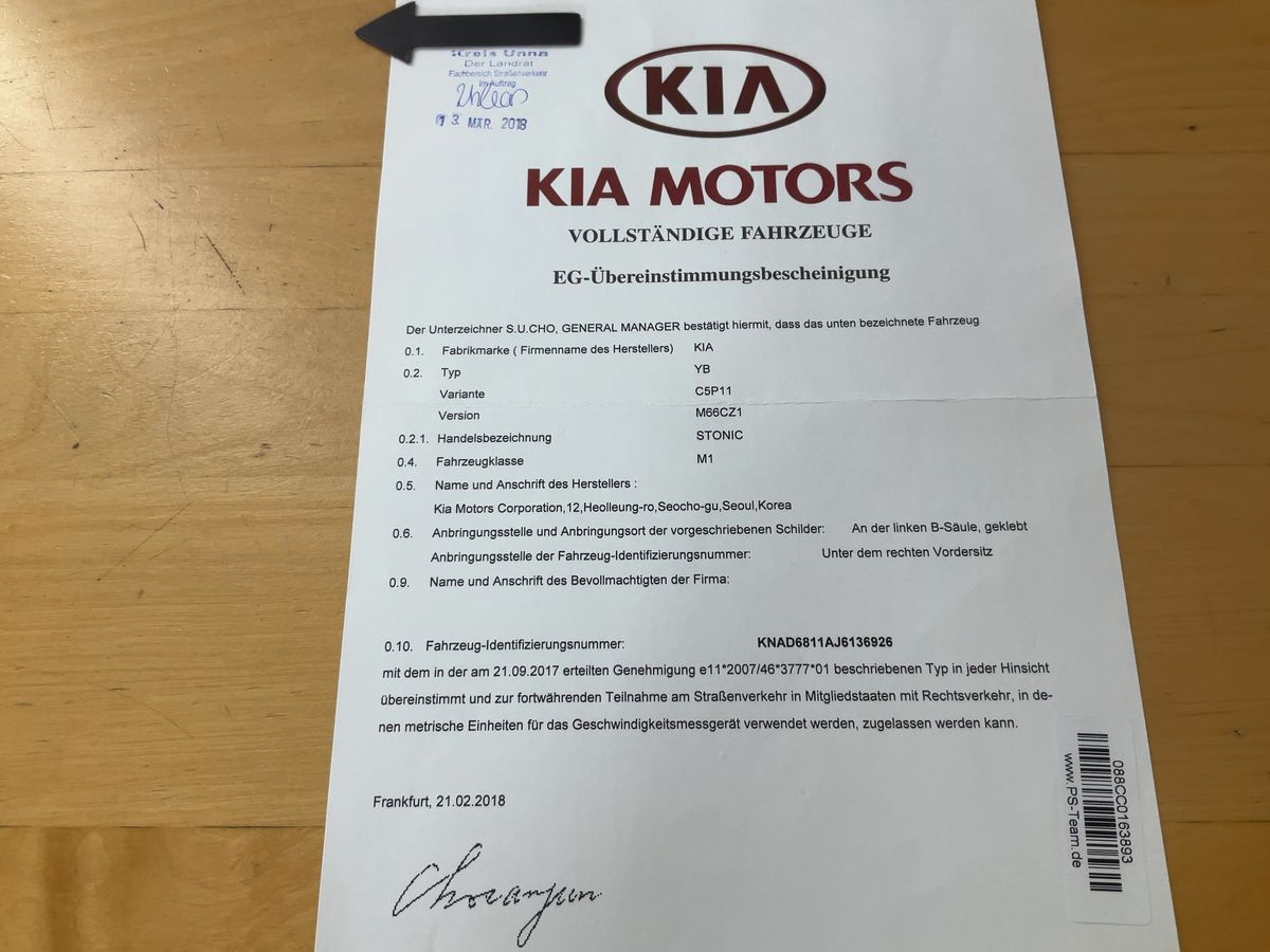 Kia Stonic d'occasion
