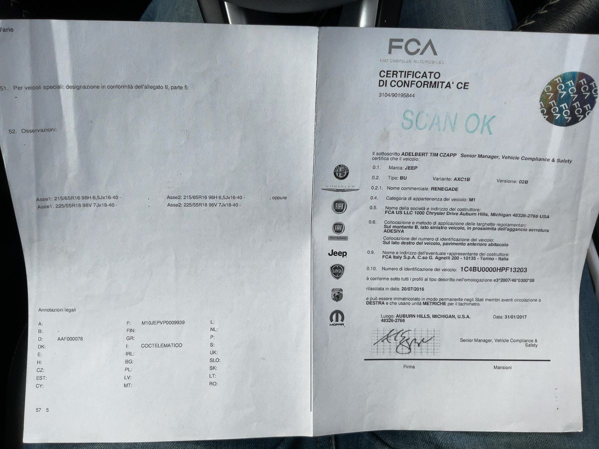 Jeep Renegade d'occasion