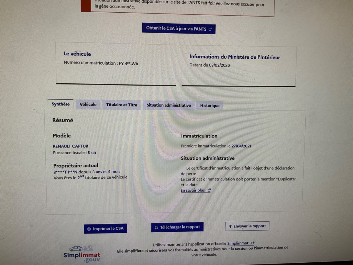 Renault Captur d'occasion