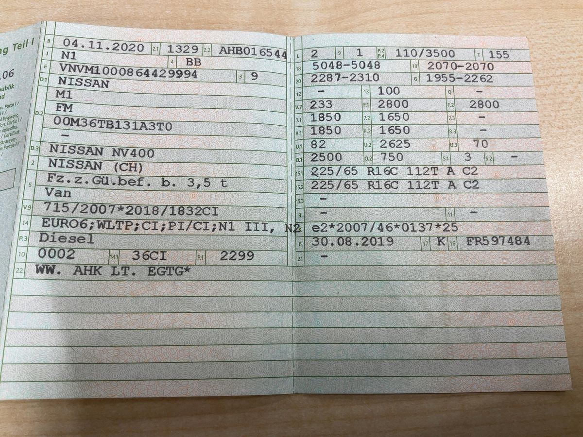 Nissan NV400 d'occasion