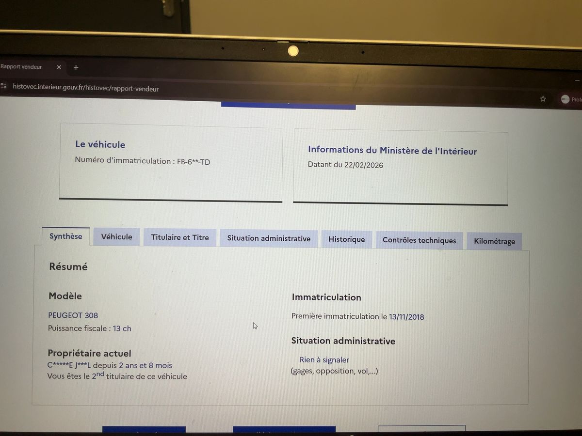 Peugeot 308 d'occasion