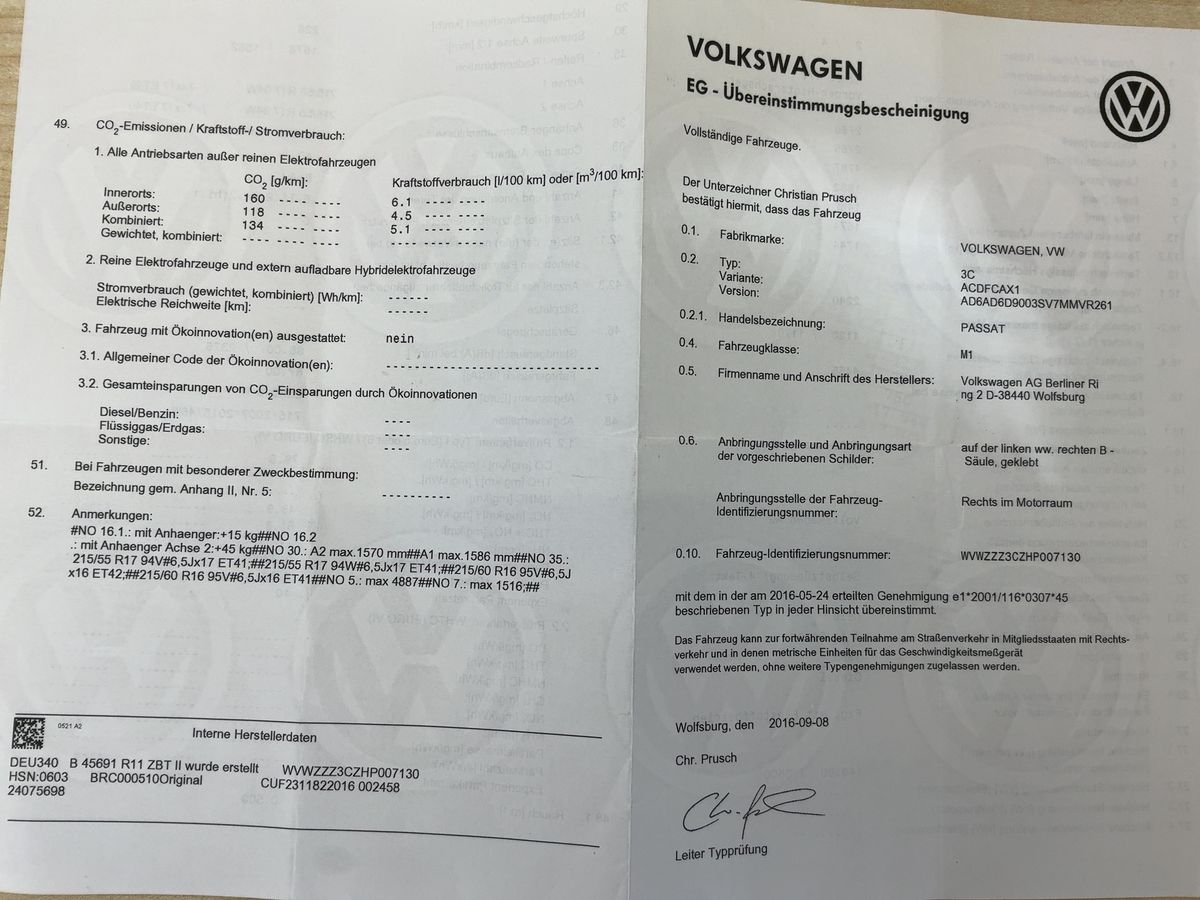 Volkswagen Passat d'occasion
