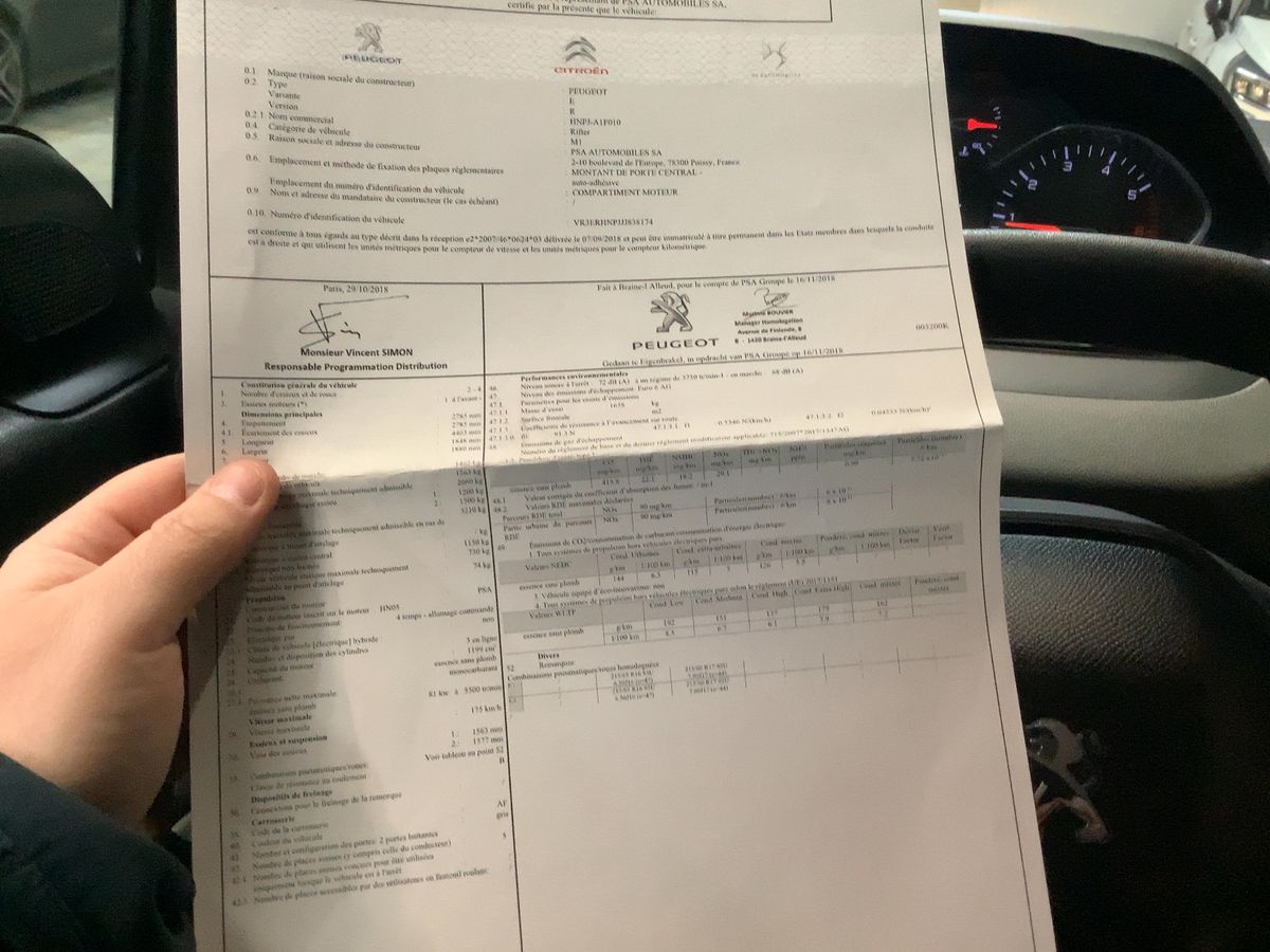 Peugeot Rifter d'occasion