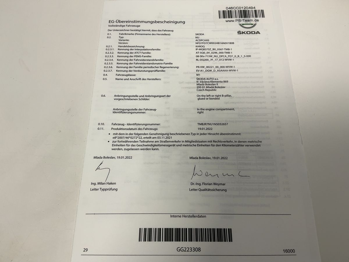 Skoda Karoq d'occasion