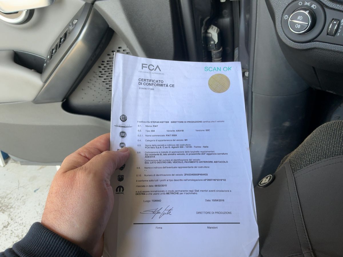Fiat 500X d'occasion