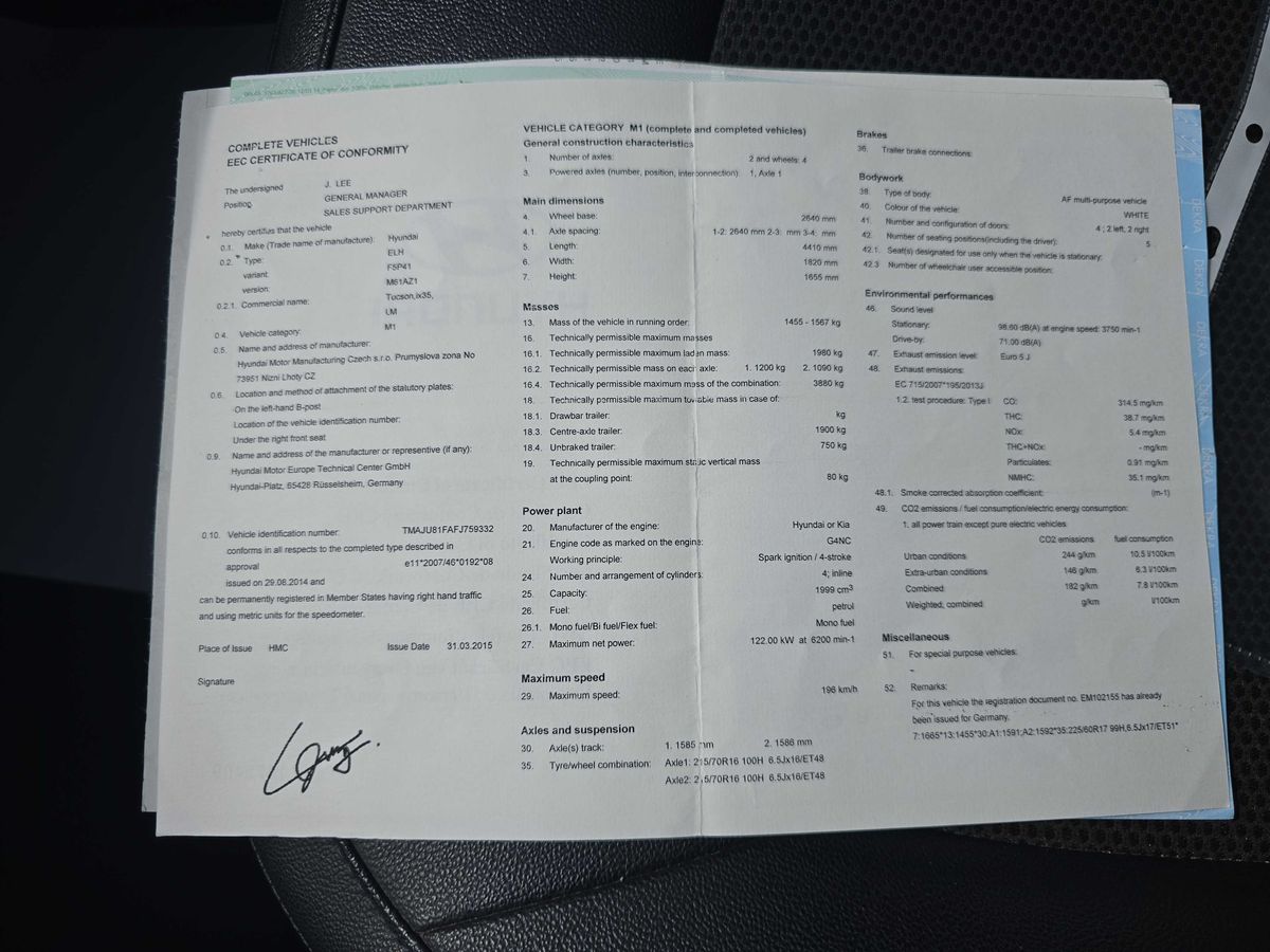 Hyundai ix35 d'occasion