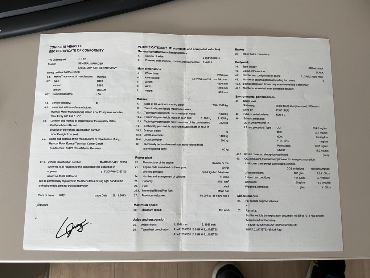 Hyundai i30 1.6 GDI FIFA World Cup Edition
