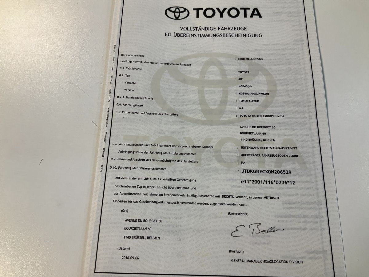 Toyota Aygo d'occasion
