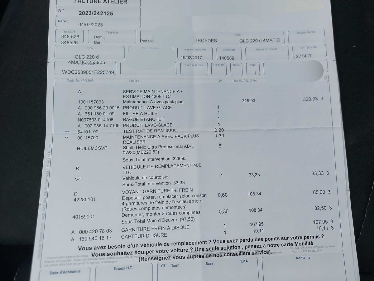 Mercedes-Benz GLC-Klasse d'occasion