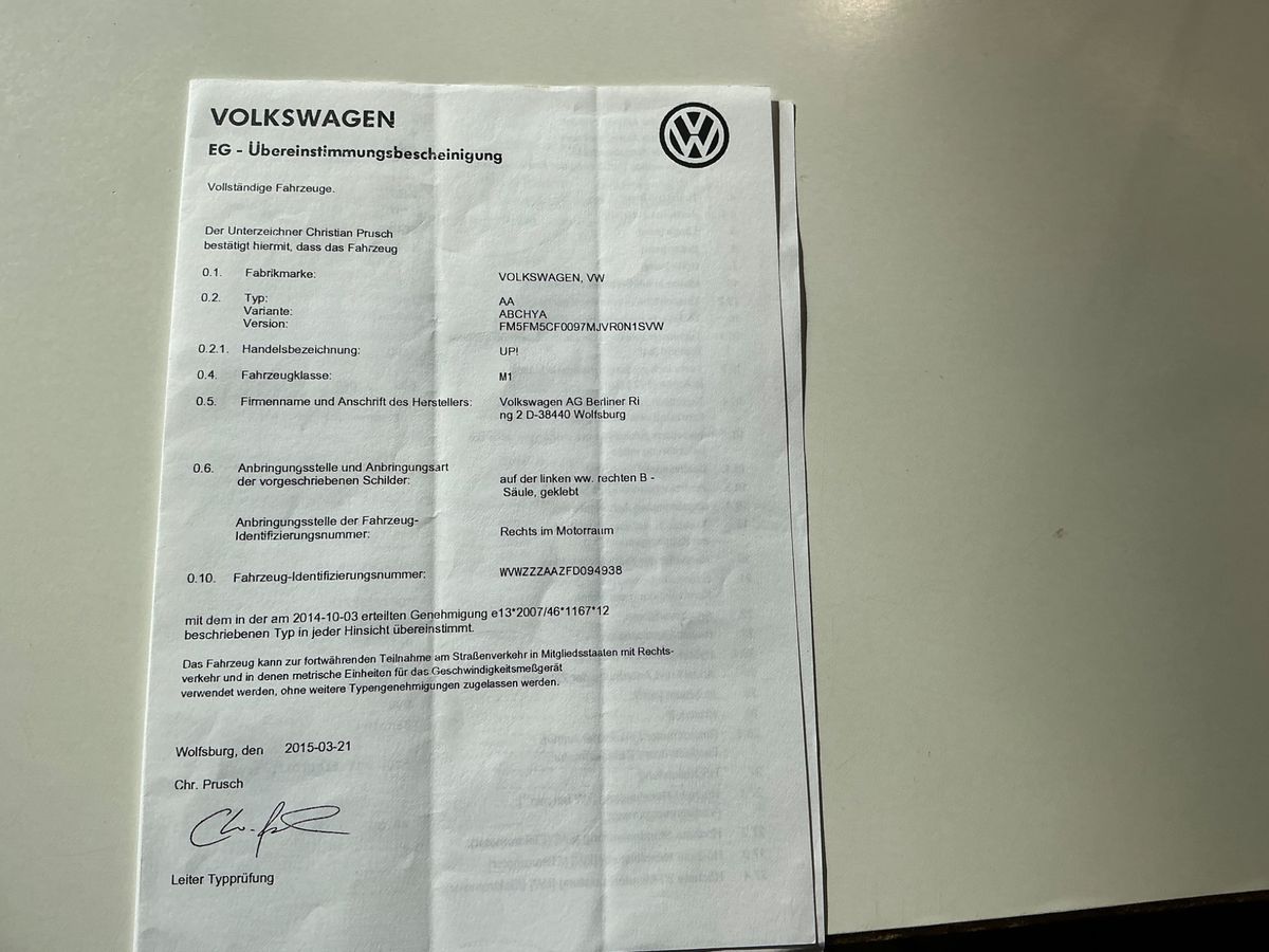 Volkswagen up! d'occasion