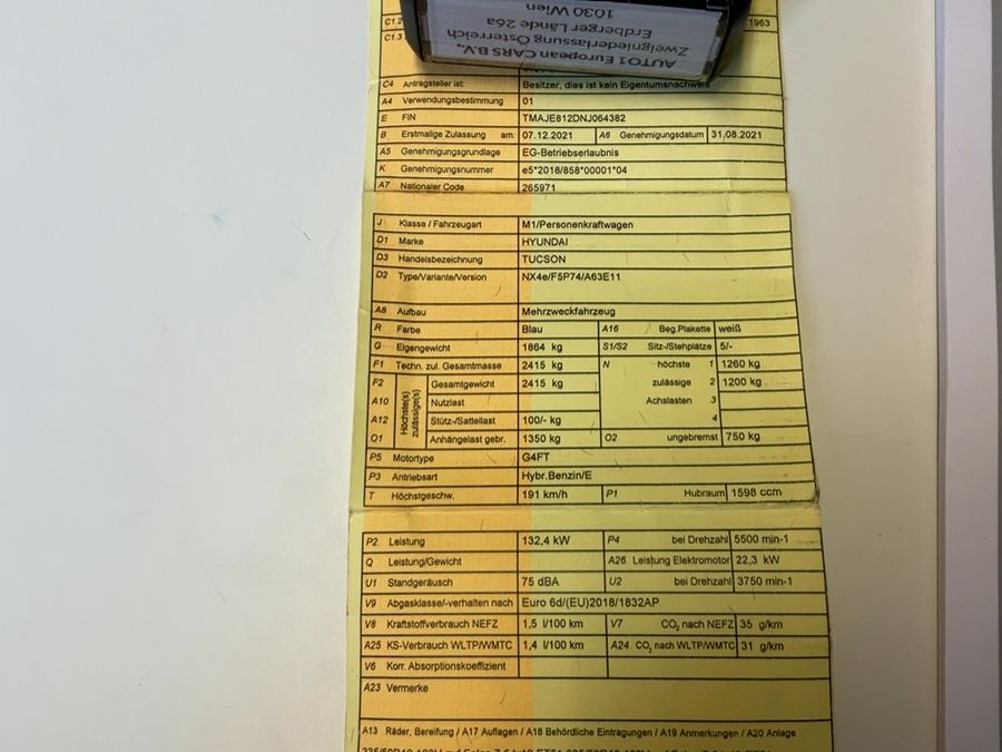 Hyundai Tucson d'occasion