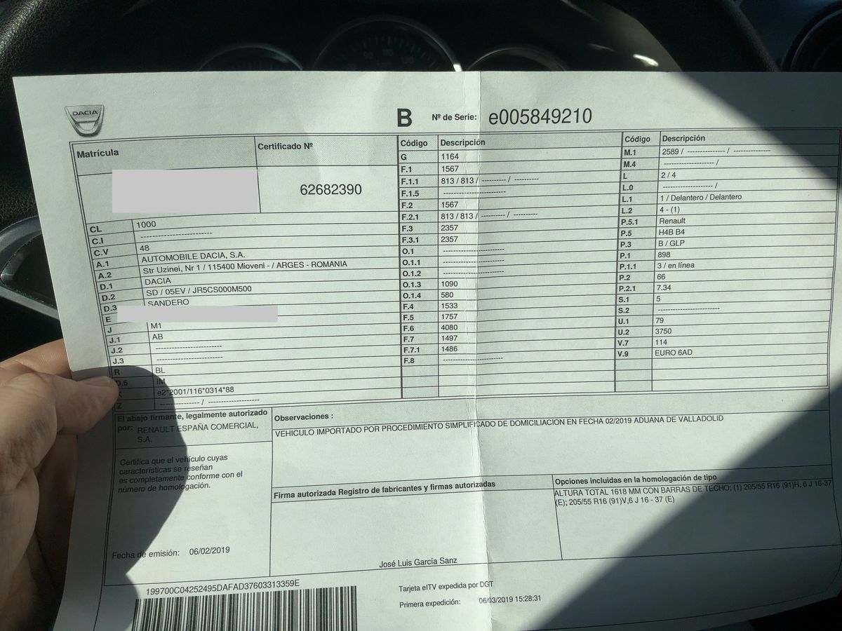 Dacia Sandero d'occasion