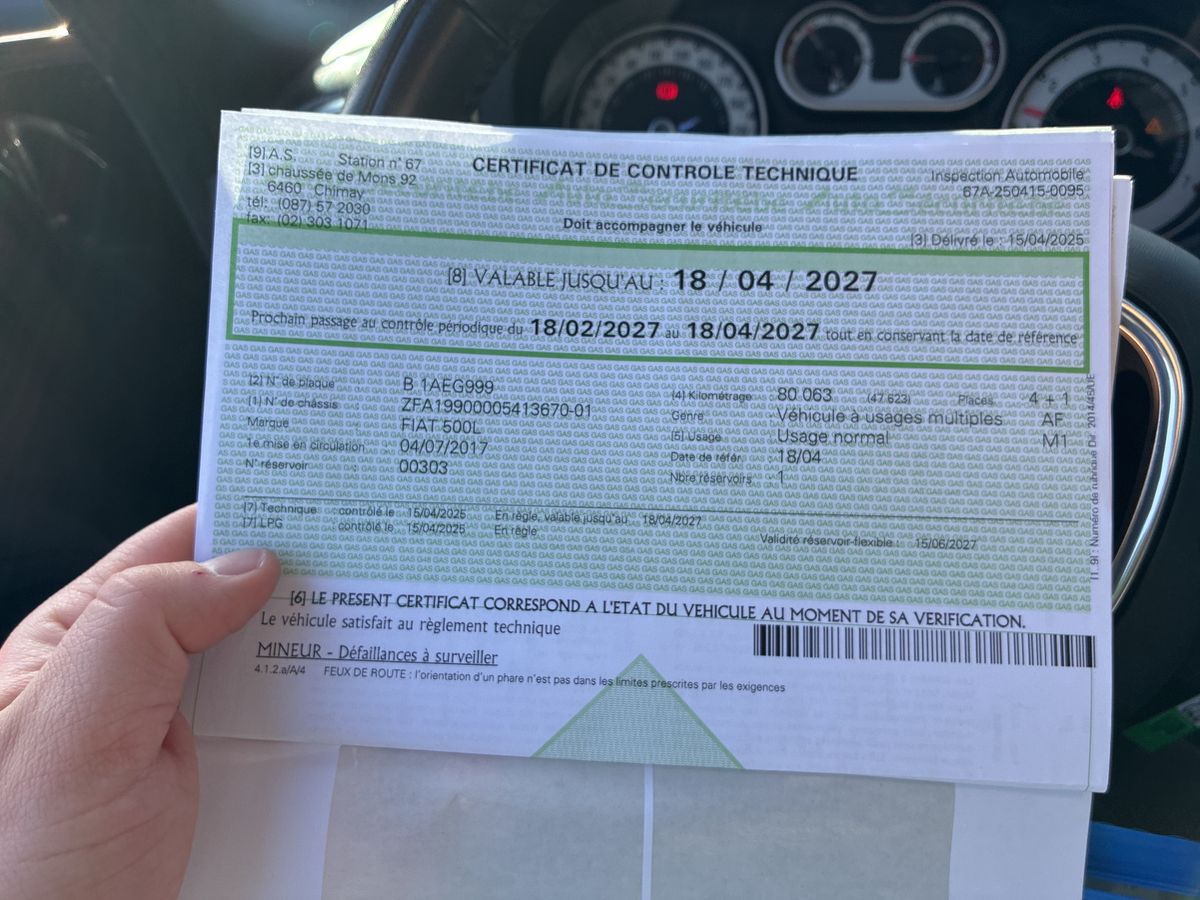 Fiat 500L d'occasion