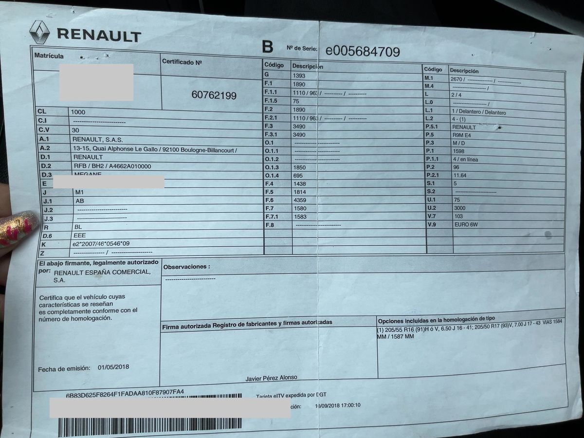 Renault Megane d'occasion
