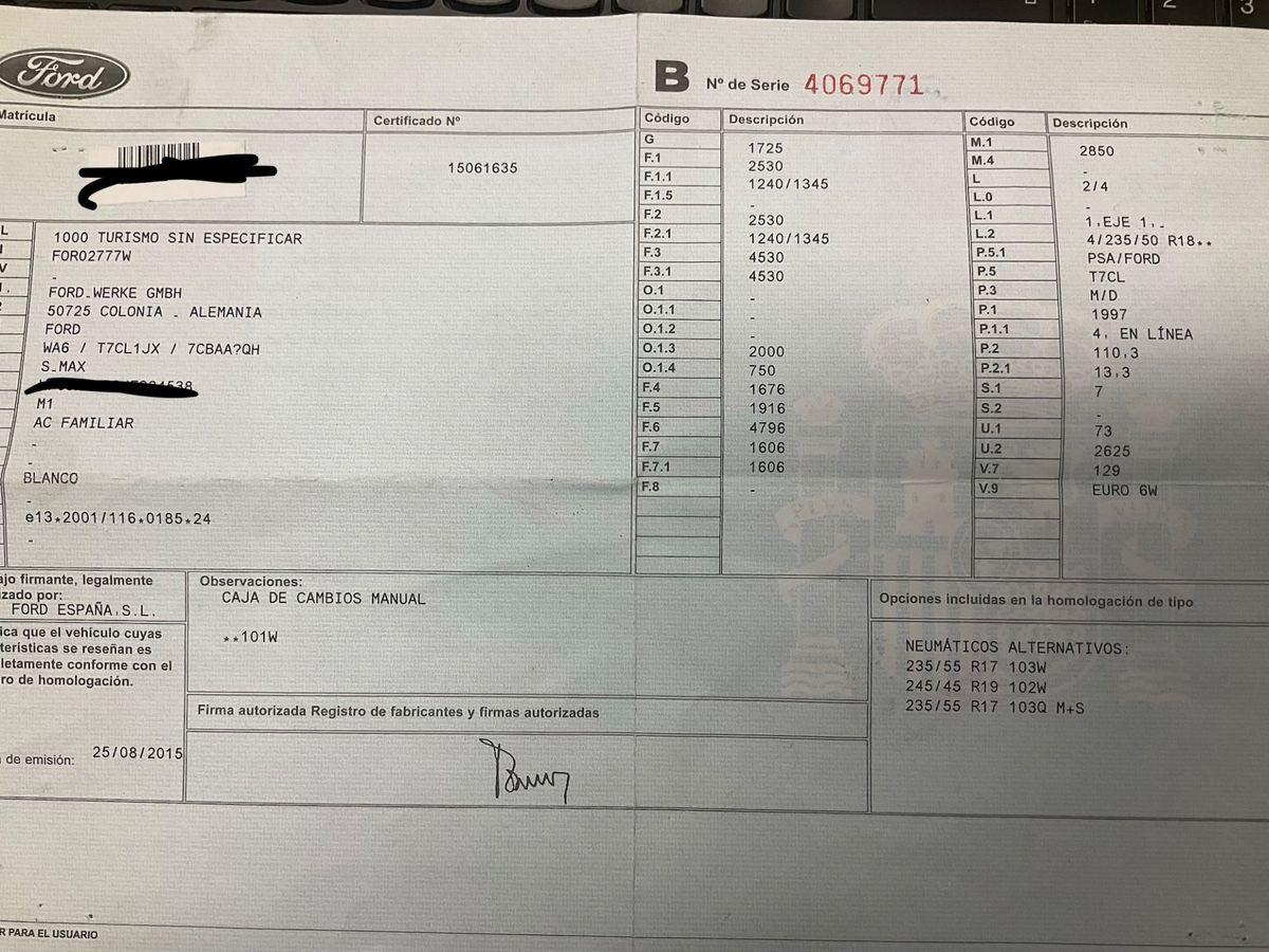 Ford S-Max d'occasion