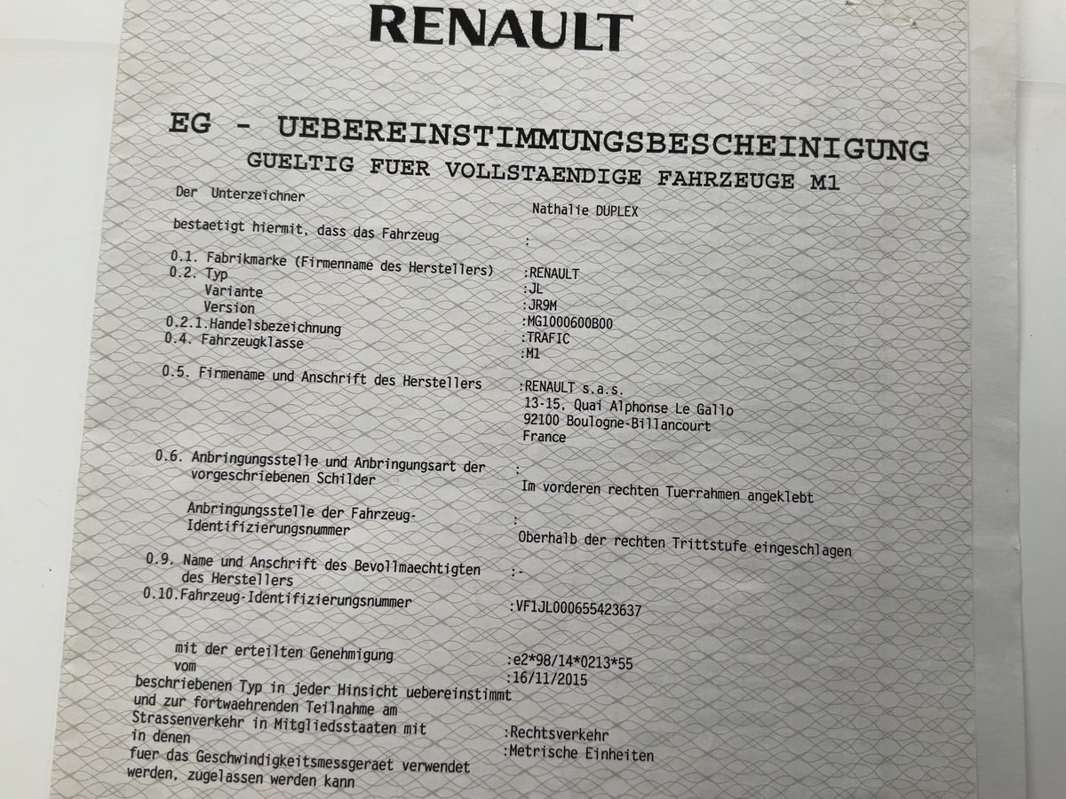 Renault Trafic d'occasion