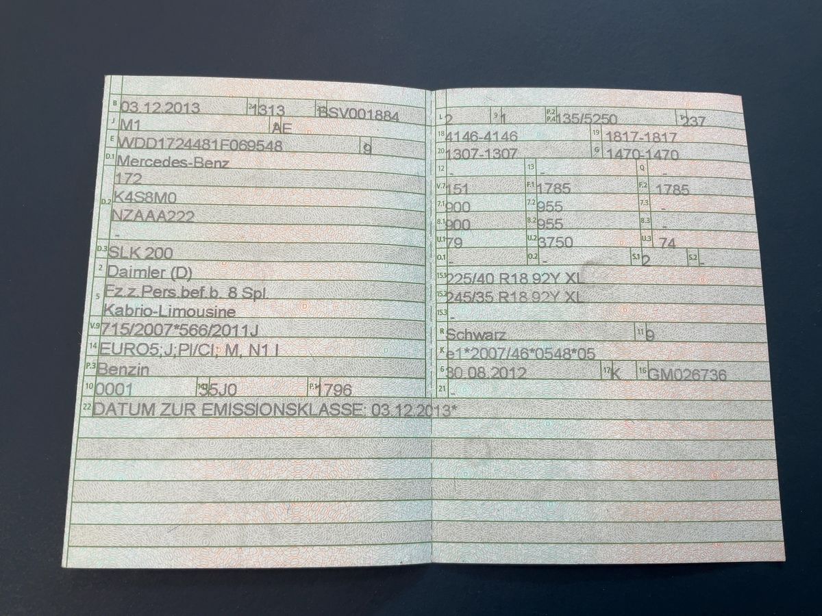 Mercedes-Benz SLK-Klasse d'occasion