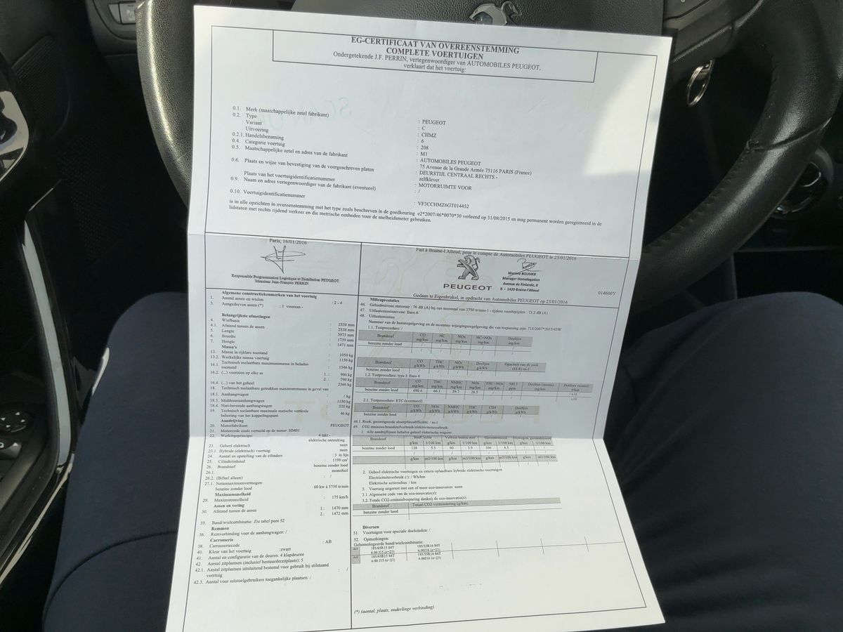 Peugeot 208 d'occasion